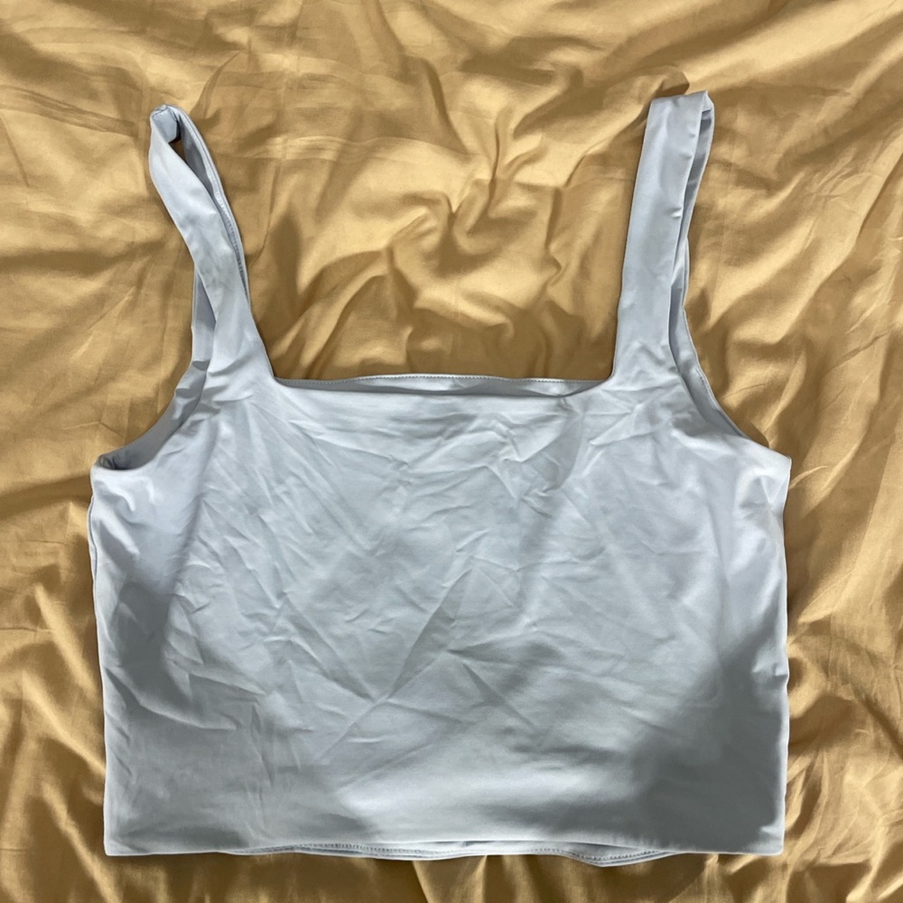 Light Blue crop top
